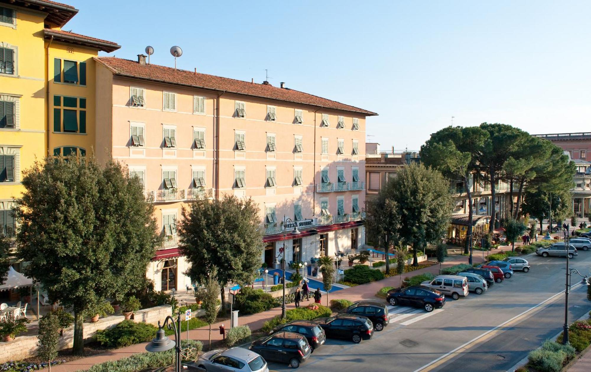Grand Hotel Nizza Et Suisse Montecatini Terme Buitenkant foto
